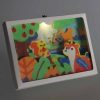 3D homokfestő készlet LED háttérvilágítással - Erdei állatok - Kreatív fejlesztőjáték