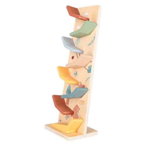 Moni Toys fa autós lejtőpálya - 8 szintes, 2 autóval