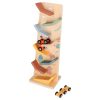 Moni Toys fa autós lejtőpálya - 8 szintes, 2 autóval