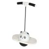 Gyermek pogo balance ugráló játék, fehér, fekete