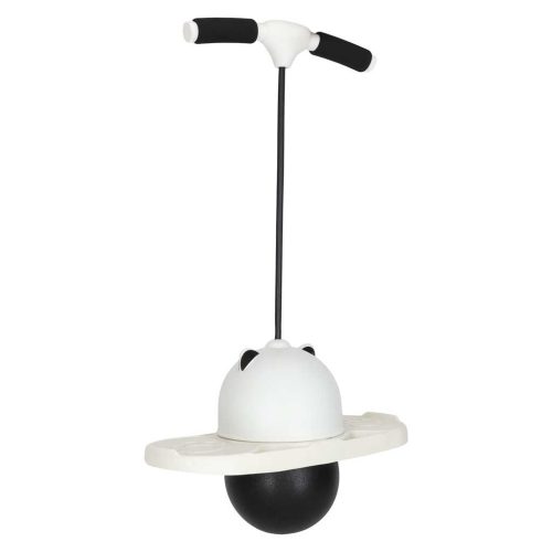Gyermek pogo balance ugráló játék, fehér, fekete