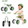 Trike Fix Tiny V2 4 kerekű futóbicikli, zöld színű