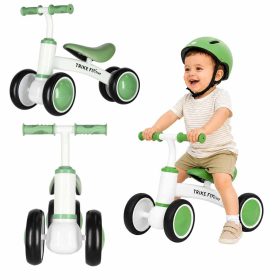 Trike Fix Tiny V2 4 kerekű futóbicikli, zöld színű