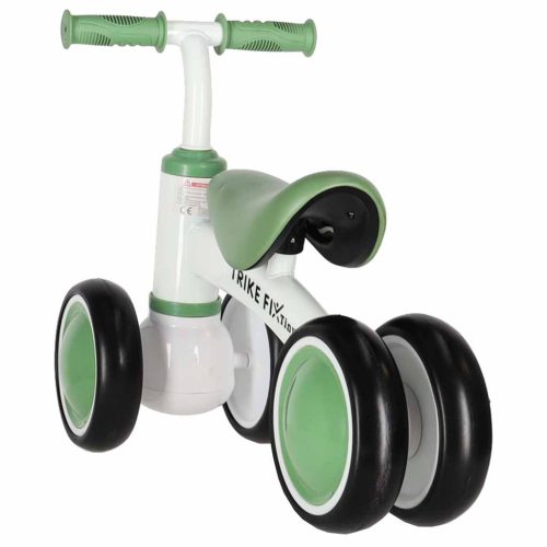 Trike Fix Tiny V2 4 kerekű futóbicikli, zöld színű