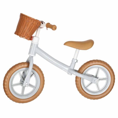 Trike Fix Balance futóbicikli kosárral, barna, 2–4 év