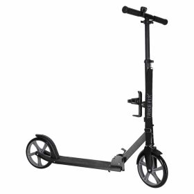   Trike Fix összecsukható városi roller, 200 mm-es kerekekkel, fekete-szürke színben