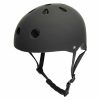 Trike Fix gyermek biciklis sisak állítható M méret 55-58cm, LED világítással, fekete