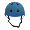 Trike Fix gyermek biciklis sisak állítható LED M 55-58cm tengerészkék