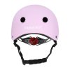 Trike Fix gyermek biciklis sisak állítható LED M 55-58cm lila
