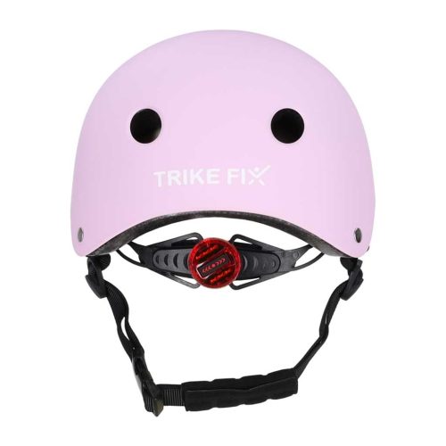 Trike Fix gyermek biciklis sisak állítható LED M 55-58cm lila