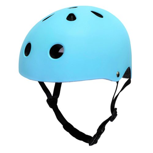 Trike Fix gyermek biciklis sisak állítható LED M 55-58cm kék