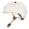 Trike Fix gyermek biciklis sisak állítható LED S 48-54cm bézs színű
