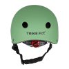 Trike Fix gyerek biciklis sisak állítható LED S 48-54cm sötétzöld