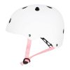 Trike Fix gyermek biciklis sisak állítható LED S 48-54cm fehér