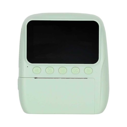 Digitális instant hőnyomtató fényképezőgép gyerekeknek 16x 128GB filcekkel, menta zöld