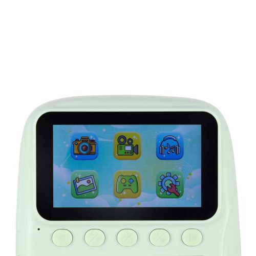 Digitális instant hőnyomtató fényképezőgép gyerekeknek 16x 128GB filcekkel, menta zöld