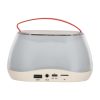 Karaoke szett Bluetooth hangszóró LED RGB 2 mikrofon USB