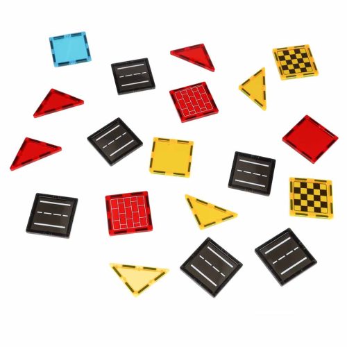 Mágneses geometriai építőjáték 3D Színes kreatív készlet, 90 db