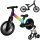 Trike Fix Glow LED-es futóbicikli fekete