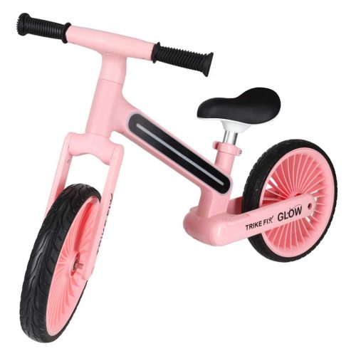 Trike Fix Glow LED-es Futóbicikli, rózsaszínű
