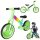 Trike Fix Glow LED-es neonzöld Futóbicikli