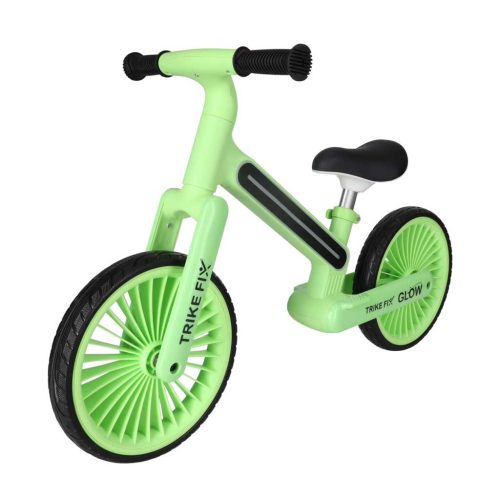 Trike Fix Glow LED-es neonzöld Futóbicikli