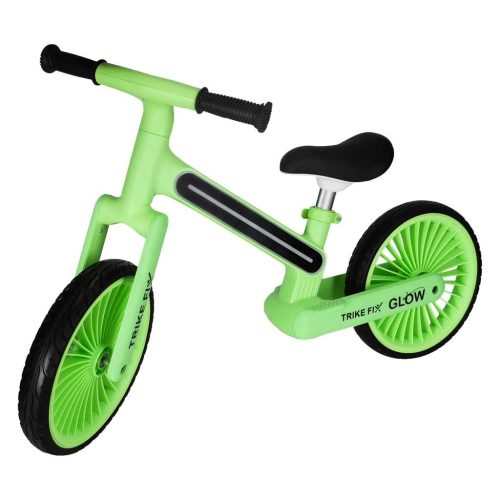 Trike Fix Glow LED-es neonzöld Futóbicikli