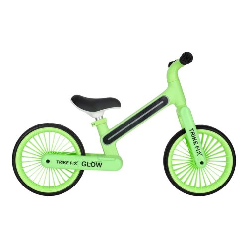 Trike Fix Glow LED-es neonzöld Futóbicikli