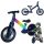 Trike Fix Glow LED-es futóbicikli, tengerészkék