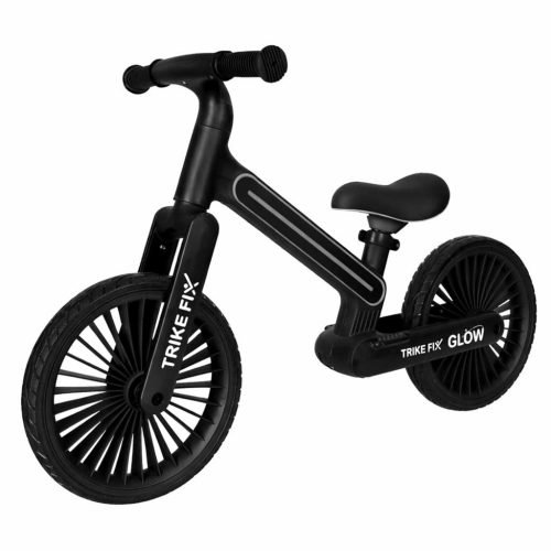 Trike Fix Glow LED-es futóbicikli fekete