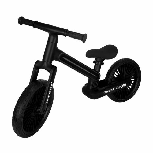 Trike Fix Glow LED-es futóbicikli fekete