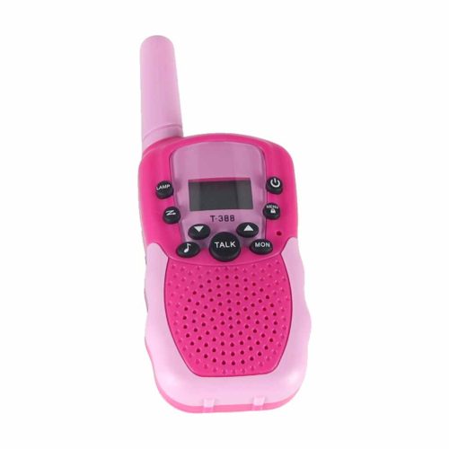T-388 Gyerek Walkie-Talkie Beépített Zseblámpával, 3 darabos készlet