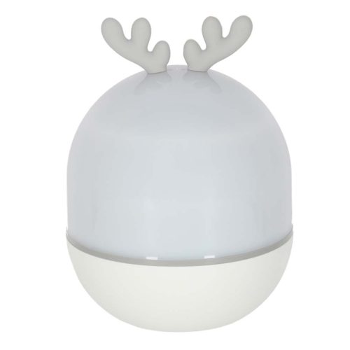 Rénszarvasos LED csillagprojektor és éjjeli lámpa – 360° forgatható, 6 cserélhető motívum, USB, távirányító