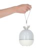Rénszarvasos LED csillagprojektor és éjjeli lámpa – 360° forgatható, 6 cserélhető motívum, USB, távirányító