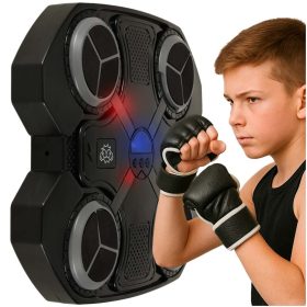   Fali Box pajzs MMA edző zenével, LED világítással, kesztyűvel