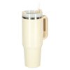 Termo bögre szívószállal és fogantyúval termosz 1200ml, fehér