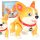 Kutya kutya interaktív robot Corgi világító fülekkel, zenével