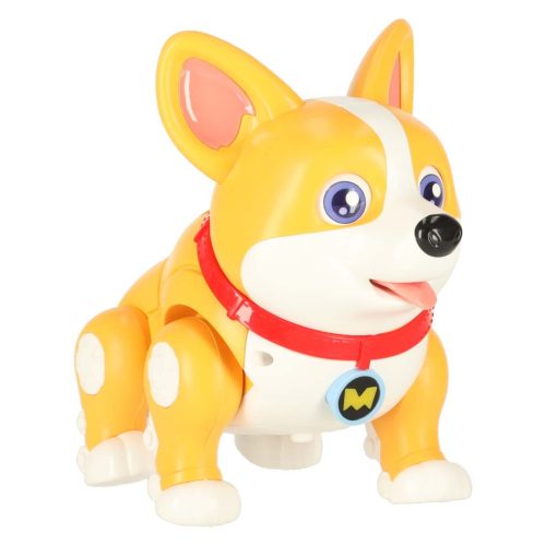 Kutya kutya interaktív robot Corgi világító fülekkel, zenével