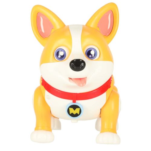 Kutya kutya interaktív robot Corgi világító fülekkel, zenével