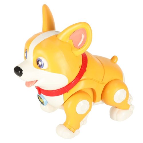Kutya kutya interaktív robot Corgi világító fülekkel, zenével