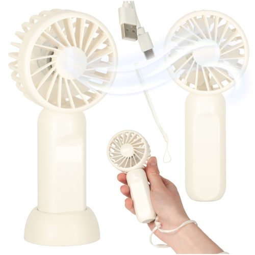 Asztali ventilátor mini kézi ventilátor hordozható USB 13.8cm