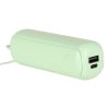 Mini kézi összecsukható ventilátor hordozható USB zöld