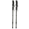 Nordic walking túrabotok, összecsukható, 2 db fekete