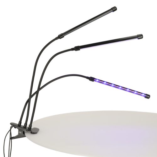 Növénytermesztő lámpa, 3 panel, 60 LED