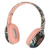 Graffiti Bluetooth in-ear vezeték nélküli fejhallgató Gaming Sport rózsaszín