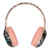 Graffiti Bluetooth in-ear vezeték nélküli fejhallgató Gaming Sport rózsaszín
