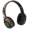 Graffiti Bluetooth in-ear vezeték nélküli fejhallgató Gaming Sport fekete