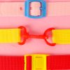 Montessori manipulatív 2 az 1 ben lapozható fejlesztő könyv, hátizsák, rózsaszínű hercegnők