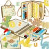 Szenzoros montessori manipulatív táska - dinoszaurusz