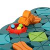 Puzzle társasjáték labirintus akadálypálya 28 darab